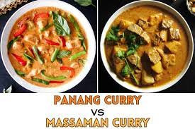 Massaman Curry Vs Red Curry gambar png