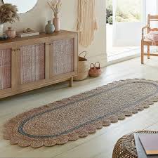 oval rug natural jute braided area