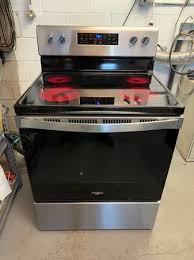 New Whirlpool Glass Top Stove With
