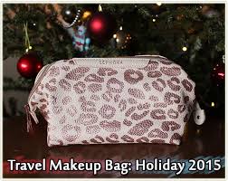 travel makeup bag holiday 2016