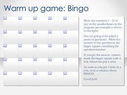This is the baby shower bingo game. Training Tool Bingo Quiz User Friendly
