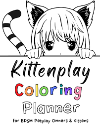 The Kittenplay Coloring Planner for BDSM Petplay Owners & Kittens: The  little Bondage Shop: 9798847219136: Amazon.com: Books