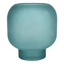 Laila Ali Matte Green Frosted Glass