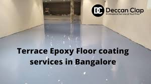 terrace epoxy floor coating services in
