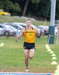 cross country runner aims to sprint