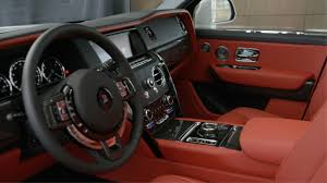 Rolls royce suv black with red interior. 2020 Rolls Royce Cullinan Black Badge Collection Law Of Attraction Automotive Rhythms
