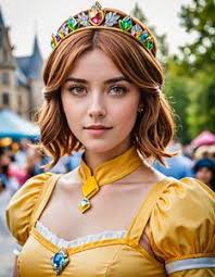 princess daisy cosplay face swap
