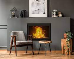 Faux Fireplace Wall Decal Decor