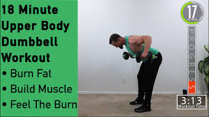 upper body dumbbell workout burn fat