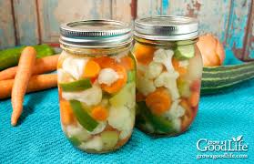 giardiniera pickled vegetables canning