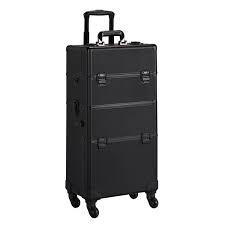 large rolling cosmetic case makeup