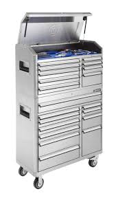 9 drawer stainless steel tool chest