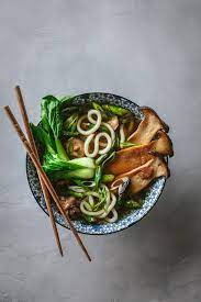 easy vegetable udon noodle soup le