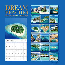 Amazon.com : Calendar 2023-2024 - 2023-2024 Wall Calendar, Jan. 2023 -Jun.  2024, 18-Month Monthly Wall Calendar 2023-2024, 12" x 24" (Open), Unruled  Blocks with Thick Paper - Sea Island : Office Products