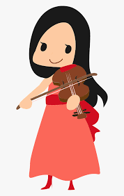 Drawn violinist pinterest 15 1600 x 1236 dumielauxepices net. Girl Playing Violin Cartoon Png Transparent Png Kindpng