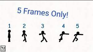 punch tutorial in 5 frames stickman