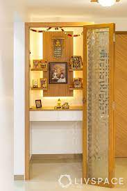 Pooja Room Glass Door Design Ideas For
