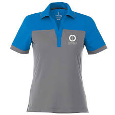 Elevate Womens Mack Short Sleeve Polo Shirt Heat Transfer Personalization Available