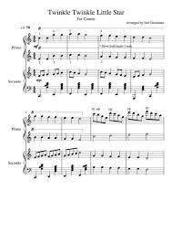 When the saints go marching in free easy piano sheet music Twinkle Twinkle Little Star 4 Hands 1 Piano Sheet Music Pdf Download Sheetmusicdbs Com