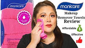 manicare remover makeup towels review
