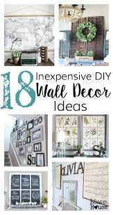 18 Inexpensive Diy Wall Decor Ideas