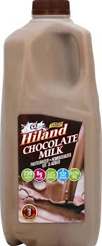 hiland chocolate milk 1 2 gal
