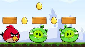 Angry Birds Go Crazy Platform Funny Skill Game Bird vs Piggies - YouTube