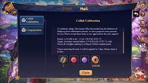 A Reminder to claim the Collab Celebration Gifts. Great that they provided  Summon scrolls as well. : r/mahjongsoul