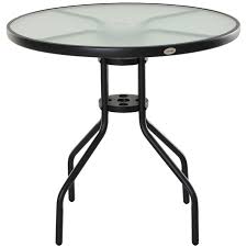Outsunny Outdoor Round Dining Table