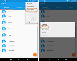 how to share contacts from one phone to