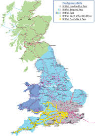 the britrail map britrail