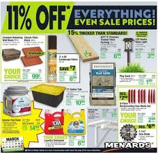 Menards Weekly Ads Special S