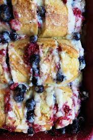 baked berry stuffed french toast