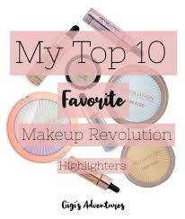 my top 10 favorite makeup revolution