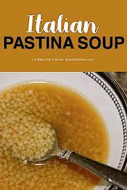 pastina en soup italian