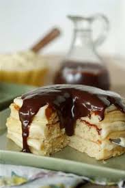 Boston Cream Pie Pancakes - Rachel Cooks®