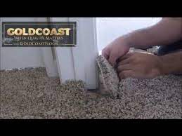 pet damaged carpet repair time lapse