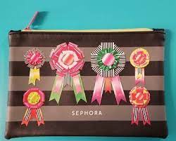 award ribbons cute cosmetics makeup bag