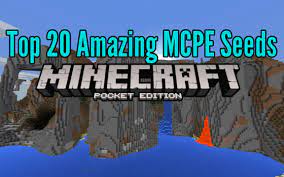 top 20 minecraft pe seeds 0 14