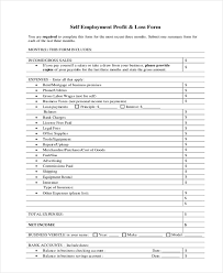 Free 9 Sample Profit And Loss Forms Pdf