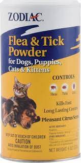 zodiac flea tick powder for dogs puppies cats kittens 6 oz