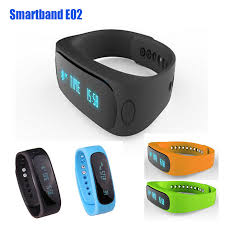 Smartband E02 Health Fitness Tracker Sport Bracelet