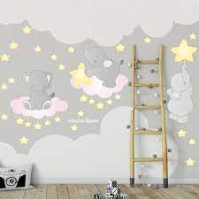 Fabric Wall Decals Kids Wall Stickers
