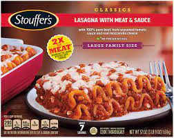 lasagna meat and sauce large family