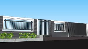 Model rumah minimalis dengan perpaduan style bali modern tropis. Pagar Minimalis 3d Warehouse