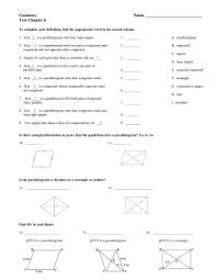 If a triangle is inscribed in a circle so that its side is a diameter, then the triangle is a right triangle. 15 2 Angles In Inscribed Polygons Answer Key Polygons And Quadrilaterals Worksheet Geometry Lesson 15 2 Angles In Inscribed Quadrilaterals Decoracion De Unas