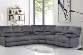 sectional sofas with recliners and cup