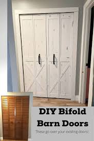 easy diy bifold barn doors beauty