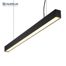 Modern 20w 1 2m Office Led Linear Pendant Light View Commercial Smd Led Pendant Lighting Passun Product Details From Zhongshan Passun Lighting Factory On Alibaba Com