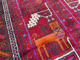 vine wool rug 4x7 handmade oriental